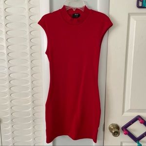 Red Bodycon Dress by Nasty Gal